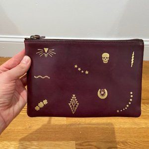 Lucky Brand Celestial Zipper Pouch